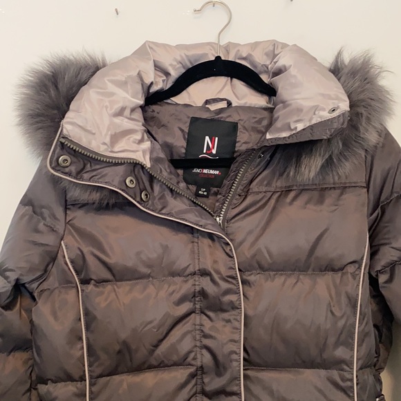 Down filled winter jacket Jeno Neuman size small(fits like medium) - Picture 2 of 4